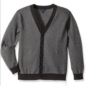 Boys Tommy Hilfiger arm patch cardigan